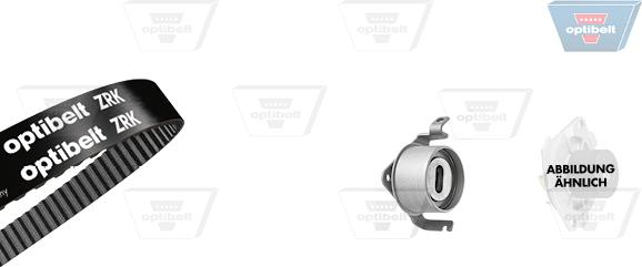 Optibelt KT 1286 W1 - Pompe à eau + kit de courroie de distribution cwaw.fr