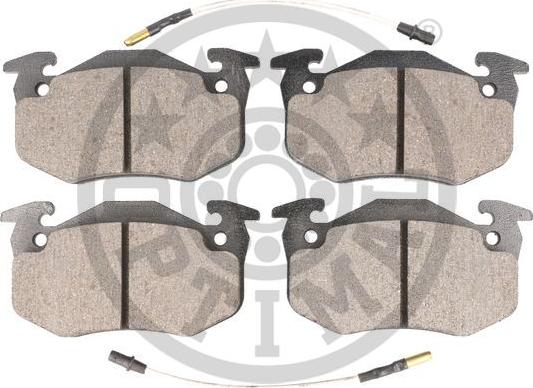 Optimal 9293 - Kit de plaquettes de frein, frein à disque cwaw.fr