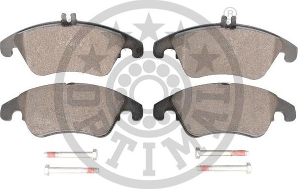 Optimal 12453 - Kit de plaquettes de frein, frein à disque cwaw.fr