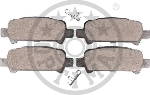 Optimal BP-12358 - Kit de plaquettes de frein, frein à disque cwaw.fr