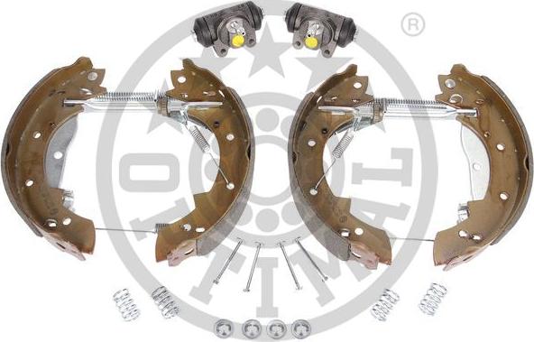 Optimal BK-5096 - Jeu de mâchoires de frein cwaw.fr