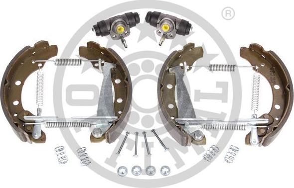 Optimal BK-5086 - Jeu de mâchoires de frein cwaw.fr