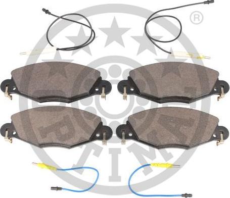 Optimal BP-82704 - Kit de plaquettes de frein, frein à disque cwaw.fr