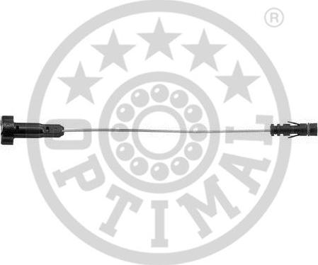 Optimal WKT-50274K - Contact d'avertissement, usure des plaquettes de frein cwaw.fr