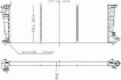 Ordonez 1020644809 - Radiateur, refroidissement du moteur cwaw.fr