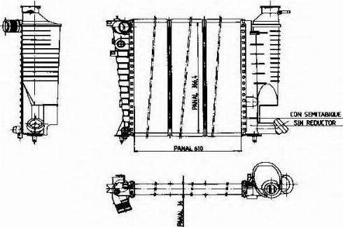 Ordonez 1020039809 - Radiateur, refroidissement du moteur cwaw.fr