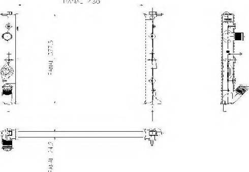 Ordonez 1020826815 - Radiateur, refroidissement du moteur cwaw.fr