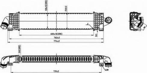 Ordonez 2066524 - Intercooler, échangeur cwaw.fr