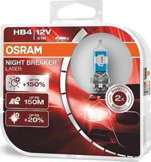 Osram 9006NL-HCB - Ampoule, projecteur longue portée cwaw.fr