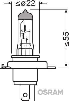 Osram 64193NBU - Ampoule, projecteur longue portée cwaw.fr