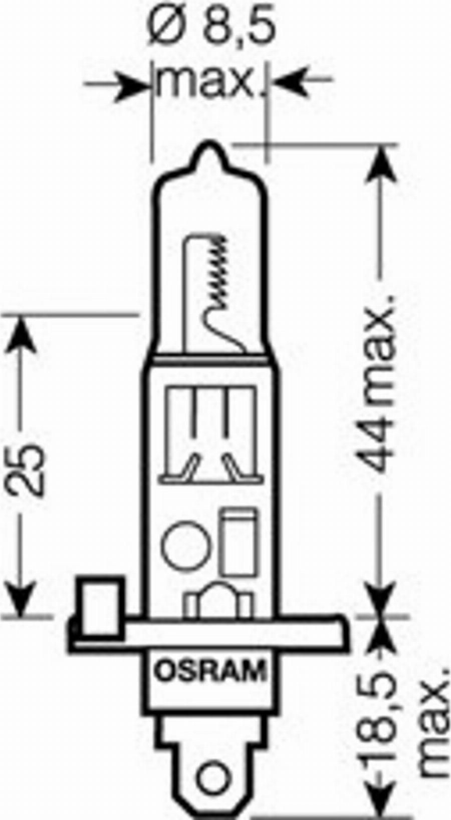 Osram 64152 - Ampoule, éclairage de virage cwaw.fr