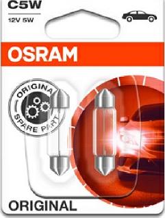 Osram 6418-02B - Ampoule, feu éclaireur de plaque cwaw.fr