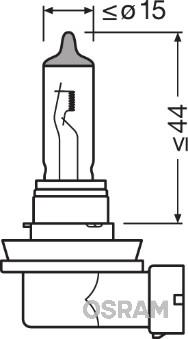 Osram 64211 - Ampoule, projecteur longue portée cwaw.fr