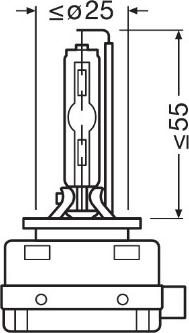 Osram 66140XN2 - Ampoule, projecteur longue portée cwaw.fr