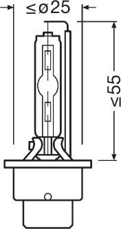 Osram 66240CBN-HCB - Ampoule, projecteur longue portée cwaw.fr