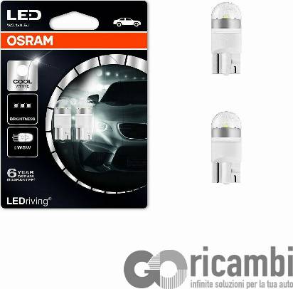 Osram 2850CW-02B - Ampoule, éclairage d'entrée cwaw.fr