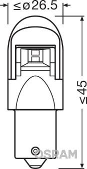 Osram 7556CW-02B - Ampoule cwaw.fr