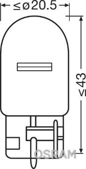 Osram 7505 - Ampoule, feu clignotant cwaw.fr