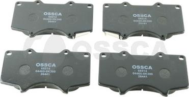 OSSCA 68514 - Kit de plaquettes de frein, frein à disque cwaw.fr