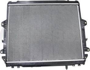 OSSCA 04697 - Radiateur, refroidissement du moteur cwaw.fr