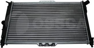 OSSCA 04871 - Radiateur, refroidissement du moteur cwaw.fr