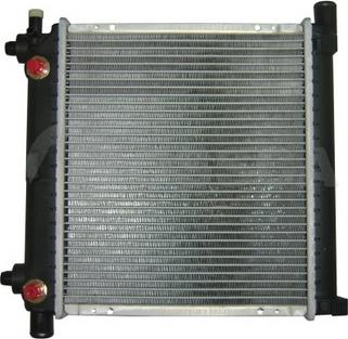 OSSCA 02540 - Radiateur, refroidissement du moteur cwaw.fr