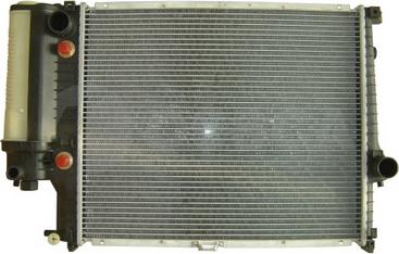 OSSCA 02528 - Radiateur, refroidissement du moteur cwaw.fr