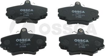 OSSCA 78577 - Kit de plaquettes de frein, frein à disque cwaw.fr