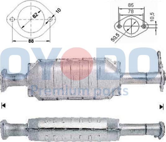 Oyodo 10N0096-OYO - Catalyseur cwaw.fr