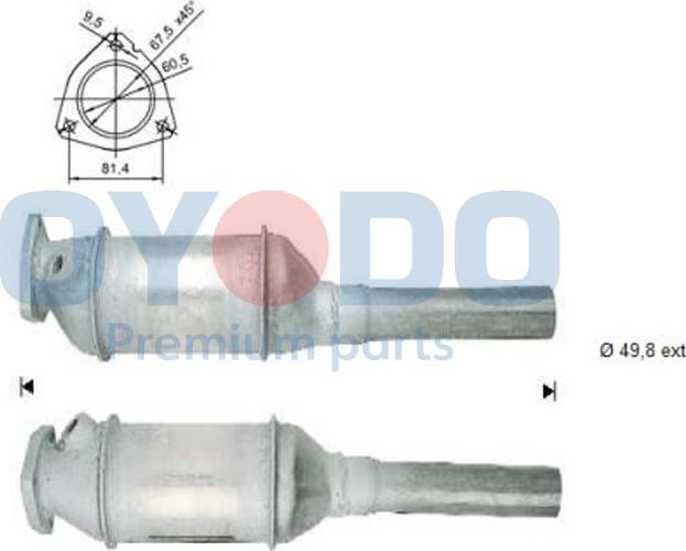 Oyodo 10N0041-OYO - Catalyseur cwaw.fr