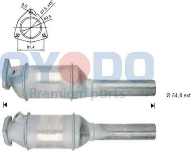 Oyodo 10N0064-OYO - Catalyseur cwaw.fr