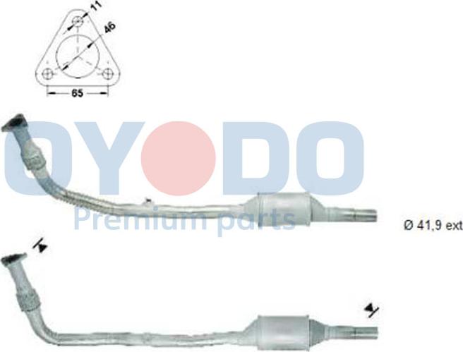 Oyodo 10N0005-OYO - Catalyseur cwaw.fr