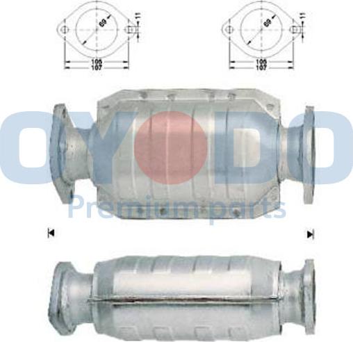 Oyodo 10N0033-OYO - Catalyseur cwaw.fr