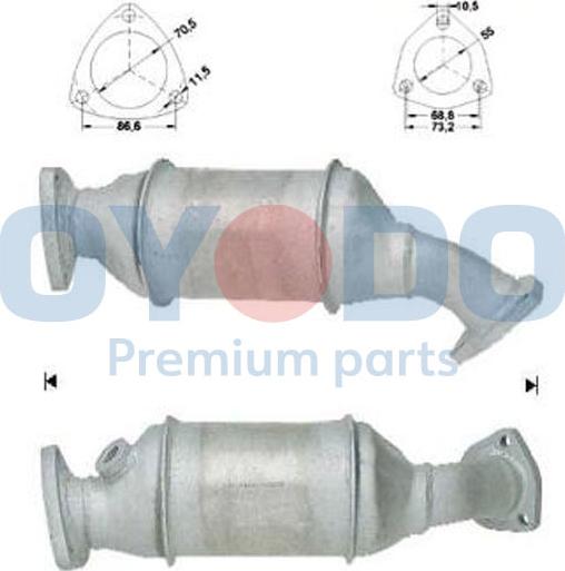 Oyodo 10N0076-OYO - Catalyseur cwaw.fr