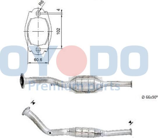 Oyodo 10N0140-OYO - Catalyseur cwaw.fr