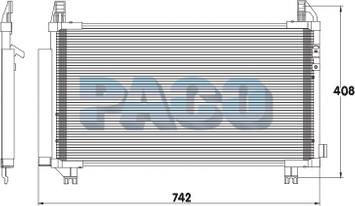 PACO MP5051 - Condensateur, climatisation cwaw.fr