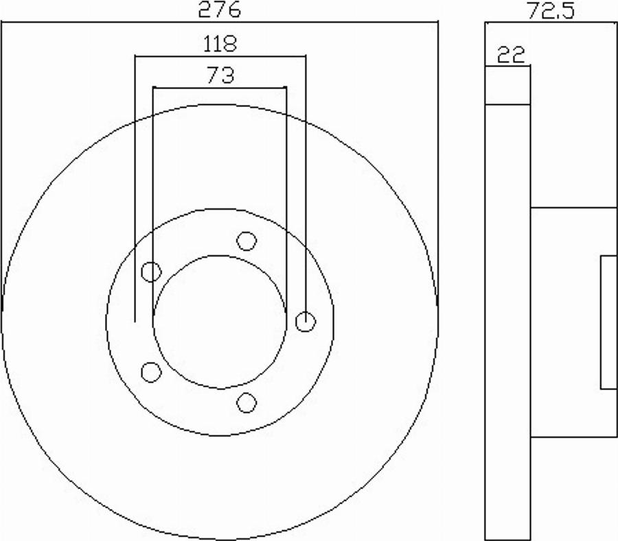 Pagid 54046PRO - Disque de frein cwaw.fr