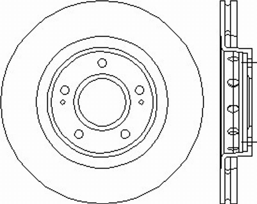 Pagid 54352PRO - Disque de frein cwaw.fr