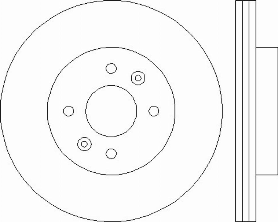 Pagid 54739PRO - Disque de frein cwaw.fr