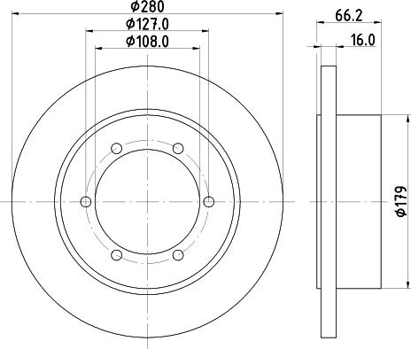 Pagid 56040 - Disque de frein cwaw.fr