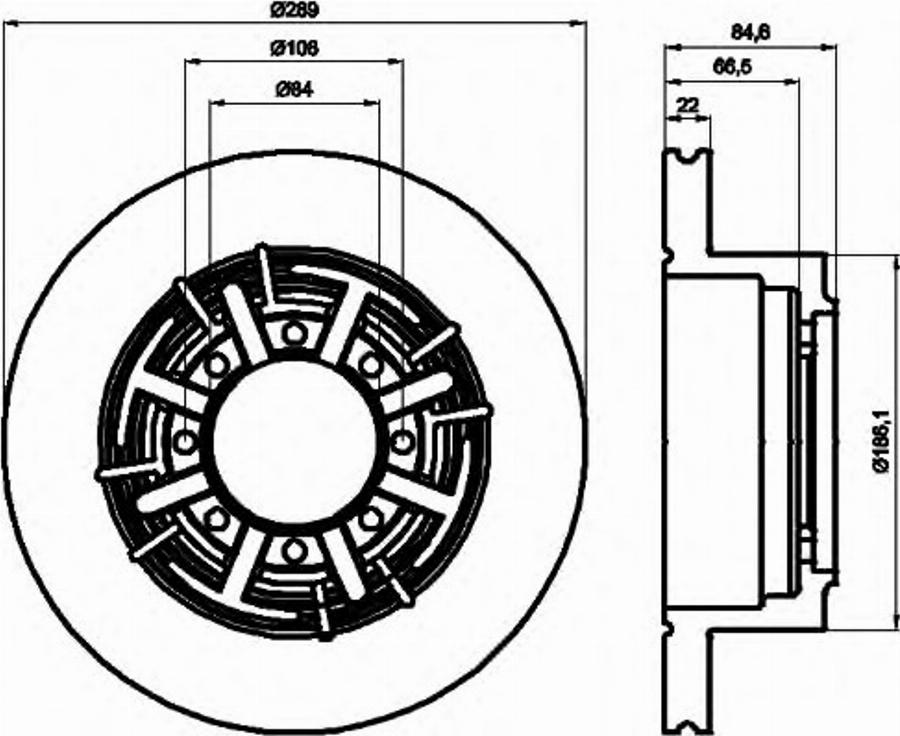 Pagid 50940PRO - Disque de frein cwaw.fr