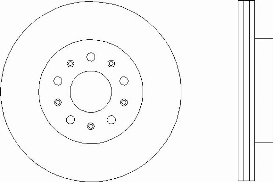 Pagid 50315PRO - Disque de frein cwaw.fr