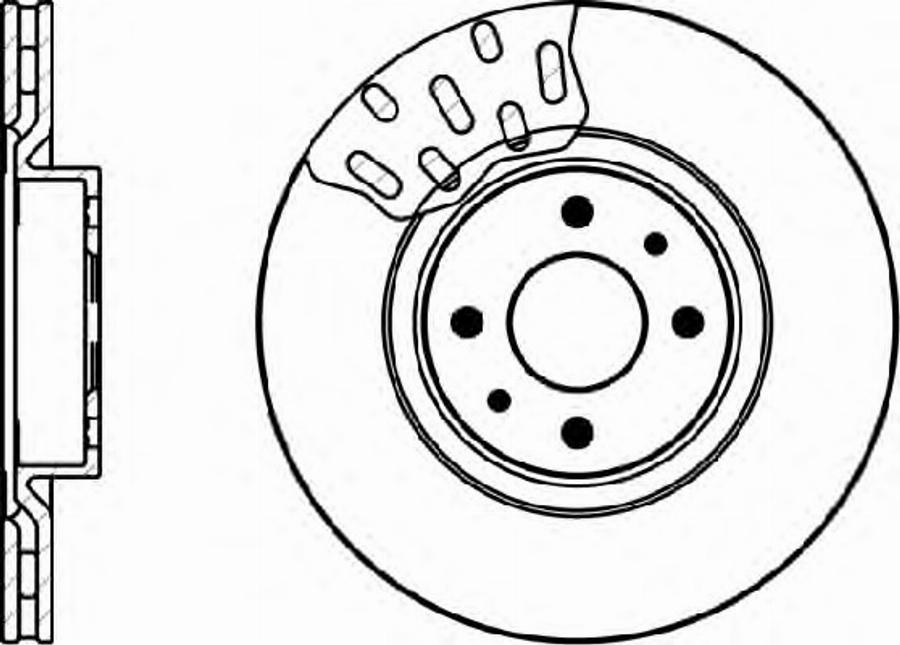 Pagid 51808PRO - Disque de frein cwaw.fr