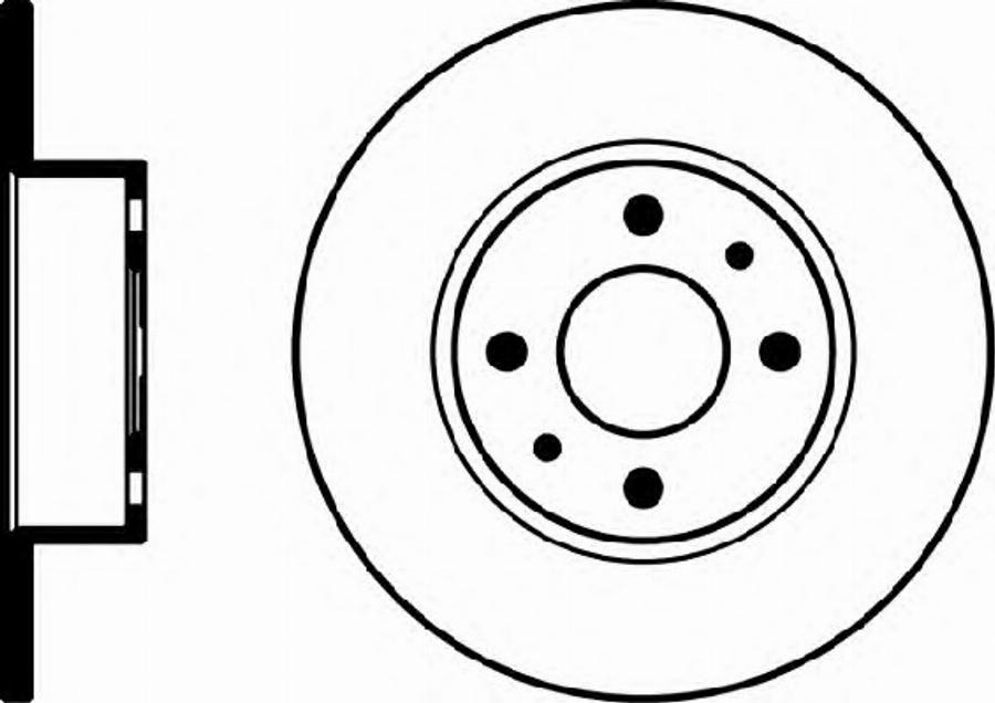 Pagid 51803PRO - Disque de frein cwaw.fr