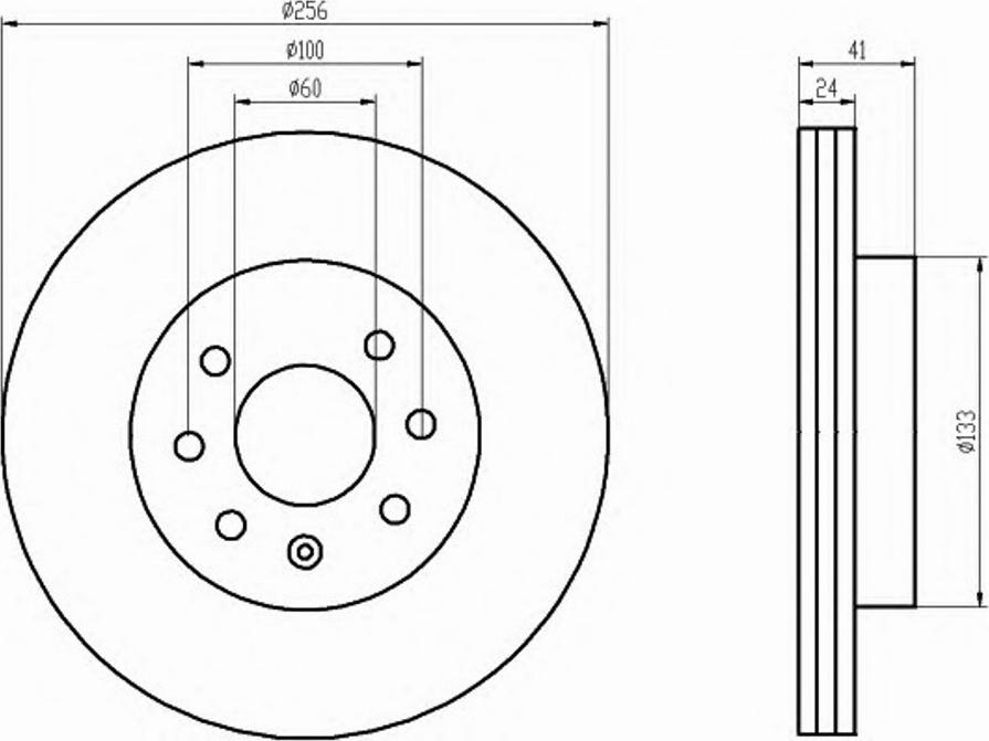 Pagid 52430PRO - Disque de frein cwaw.fr