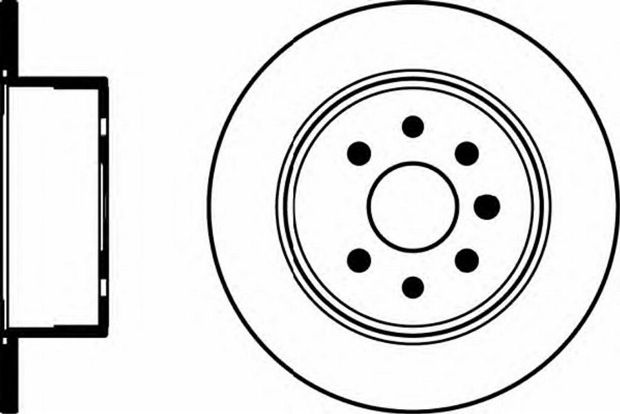 Pagid 52427PRO - Disque de frein cwaw.fr