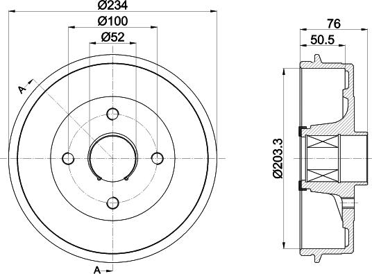 Pagid 61427 - Tambour de frein cwaw.fr