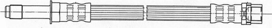 Pagid 70442 - Flexible de frein cwaw.fr