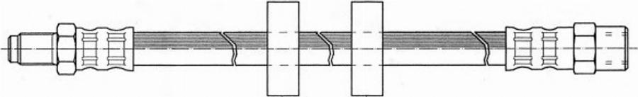 Pagid 70005 - Flexible de frein cwaw.fr