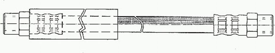 Pagid 70007 - Flexible de frein cwaw.fr